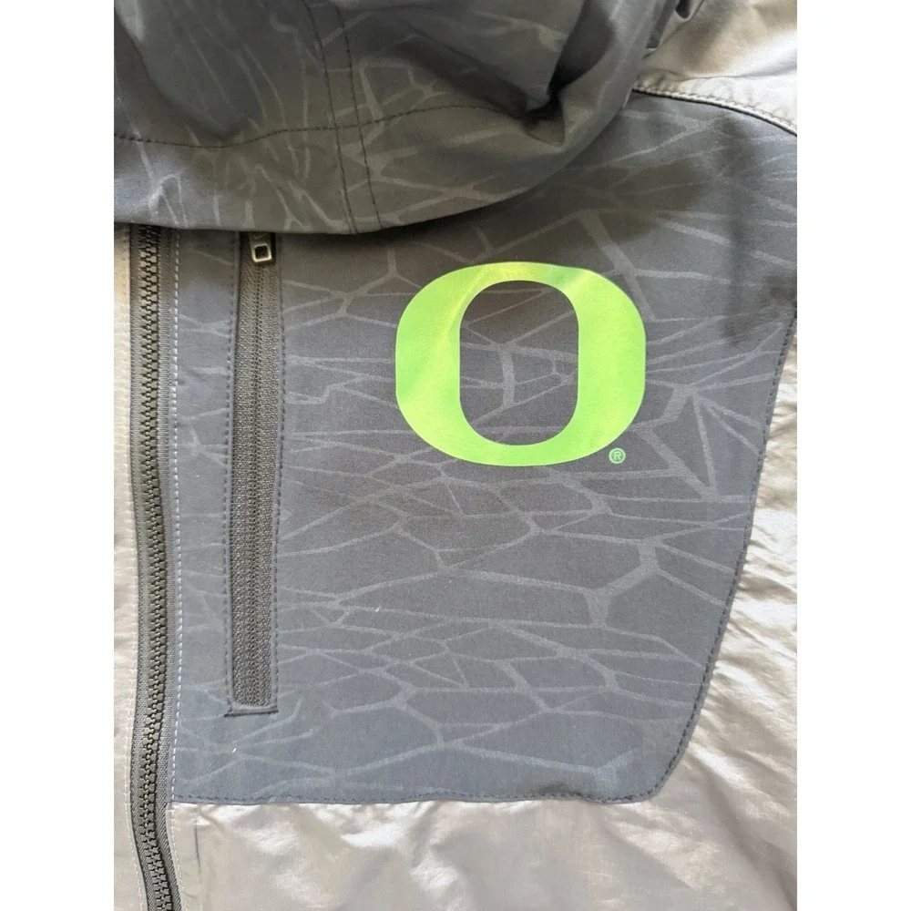 Nike Oregon Ducks Team Issued Football Full Zip Sideline Hoodie Jacket Men XL